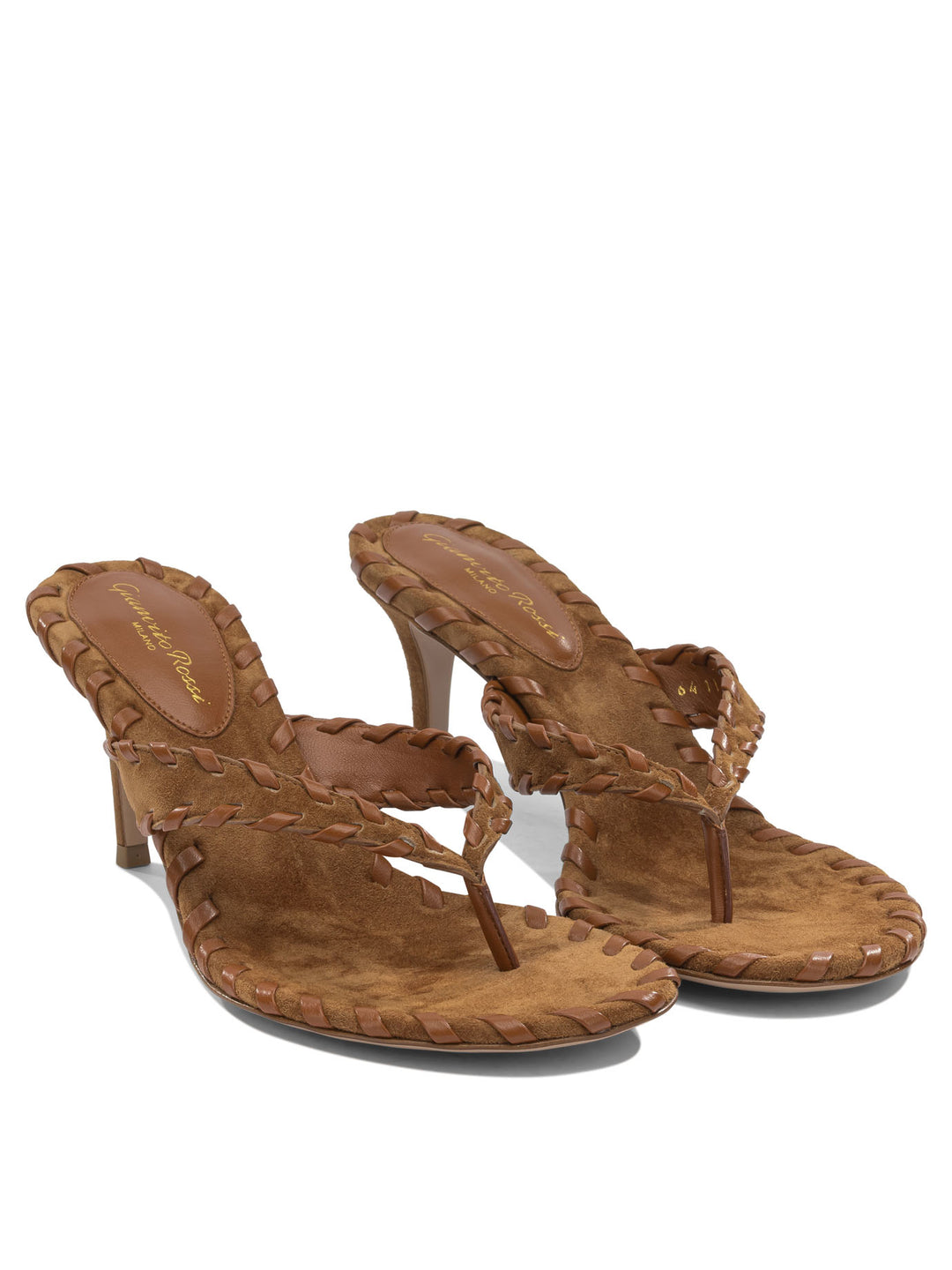 Gianvito Rossi Heeled Sandals - Brown | 31e5934e0478f4eb141ebe1ae3109f689b754bd8