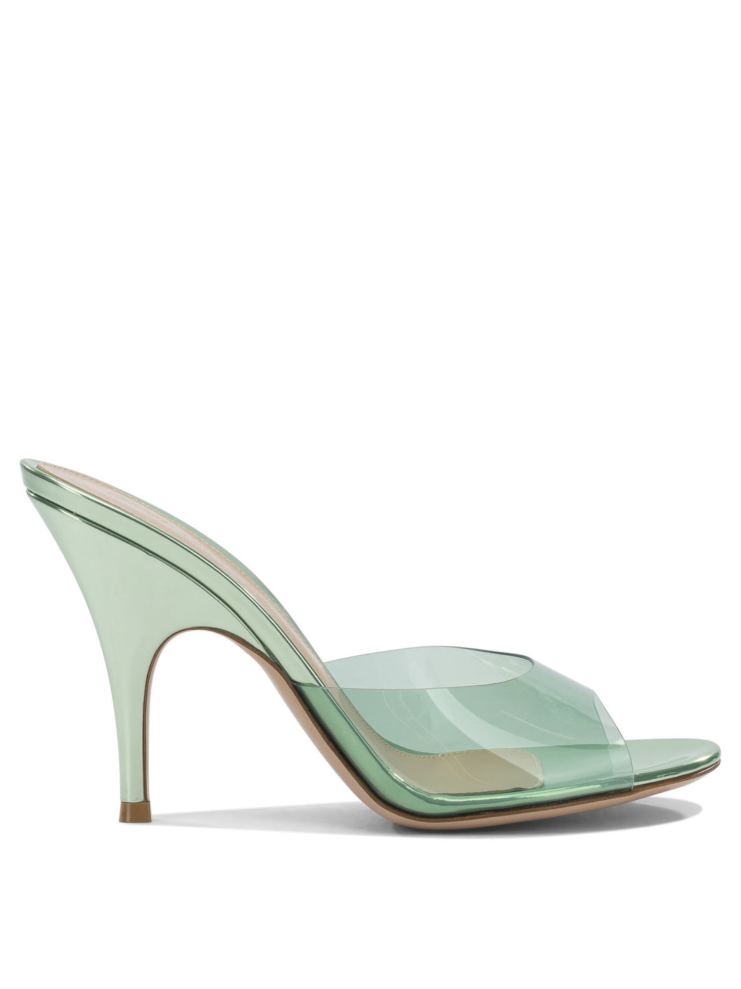 Gianvito Rossi Sofia 95 Mm Heeled shoes - Green | 518aa161d2ae2cc40811aa9fecc8e36947fbd451
