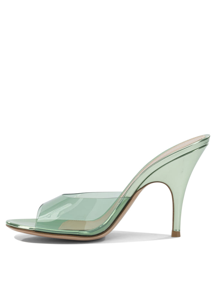 Gianvito Rossi Sofia 95 Mm Heeled shoes - Green | 81e0d91af5e5f04c7694d2620b4d15275762158c