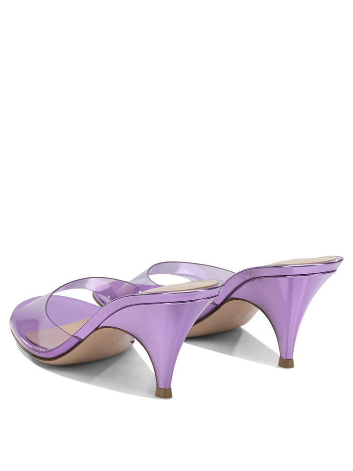 Gianvito Rossi Sofia 70 Mm Heeled shoes - Purple | ff733dd9550b1830c4fec30c64568d5389dc065f