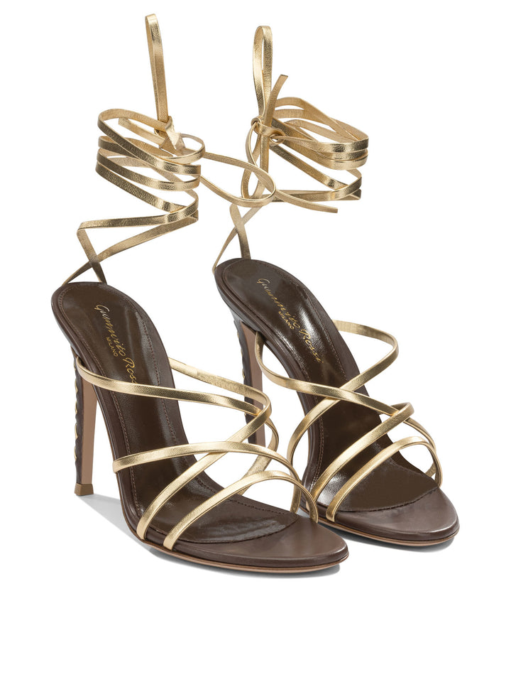 Gianvito Rossi Heeled Sandals - Gold | 6aae021592d5c26aaa4b48f921bba7a5f1068797