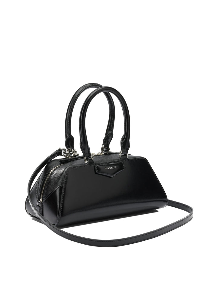 Givenchy Antigona East-West Handbags - Black | 0779c5a5e9949886dbeafb0a15377c1987d3c4cb