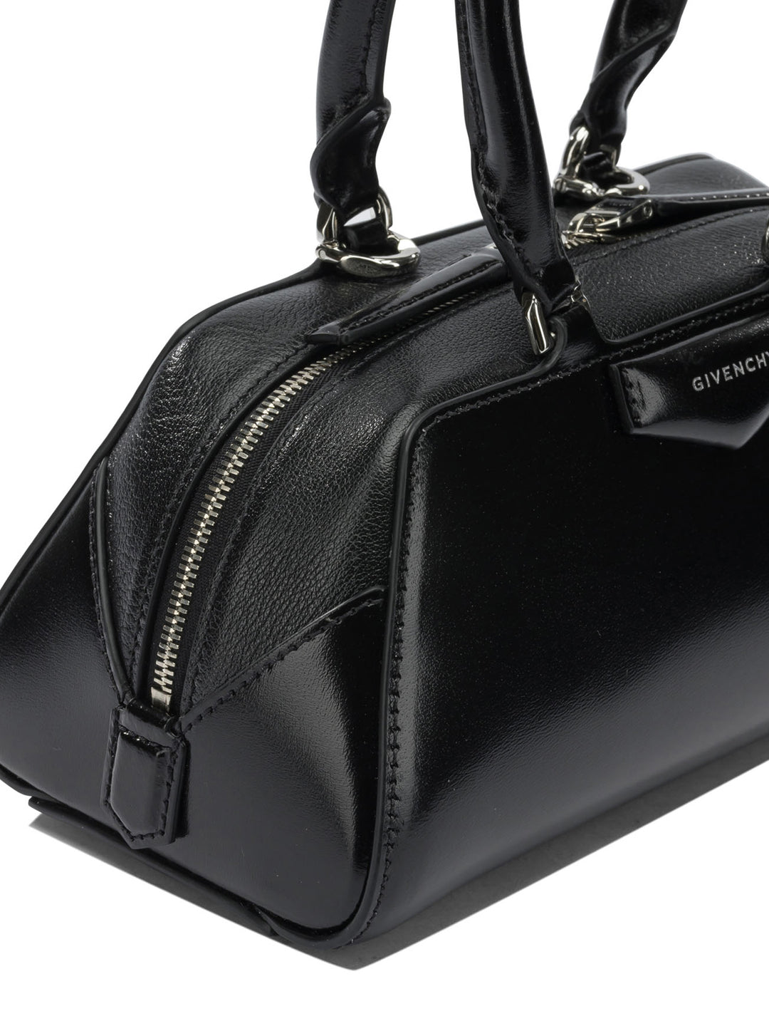 Givenchy Antigona East-West Handbags - Black | 9eaa2f13d84810d047d0815db6dcd6cd481d1ecc