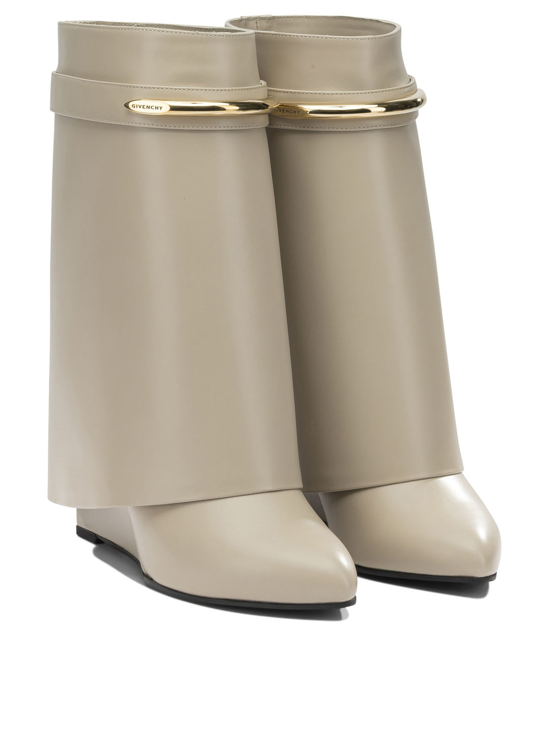 Givenchy Shark Pinch Boots and Ankle Boots - Beige | 0db92908a98e3c6ca326112bbc1642148438be41