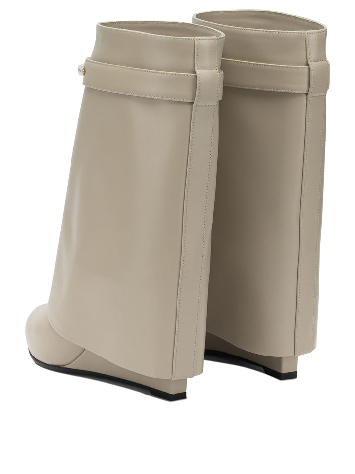 Givenchy Shark Pinch Boots and Ankle Boots - Beige | e9afc7ae16fa251445711ef45876020bc07d0cb7