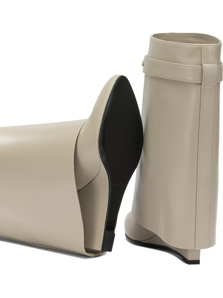 Givenchy Shark Pinch Boots and Ankle Boots - Beige | 515e7ce7f0fe97bf4d01ec3484b3b5f81b460146