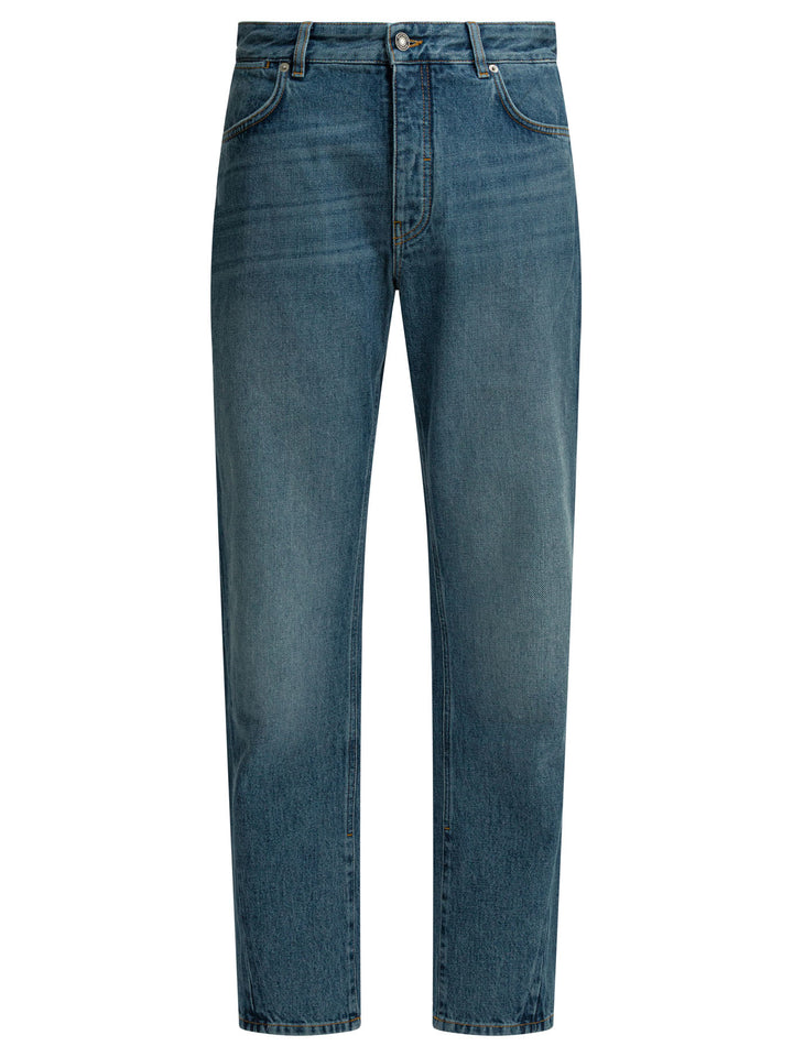 Givenchy Couture Seam Shadow Jeans - Blue | c11218efa89daa001d95e72e5418624aa76a18dc