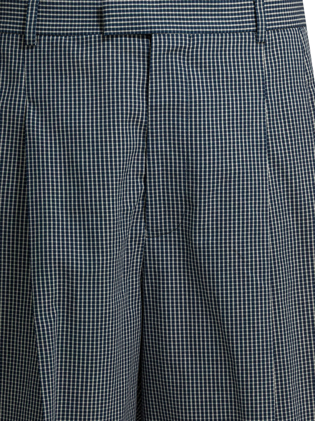 Givenchy Formal Plaid Shorts - Blue | 193ab7f7180acb10c8ded1d56e9246ea1092edc5