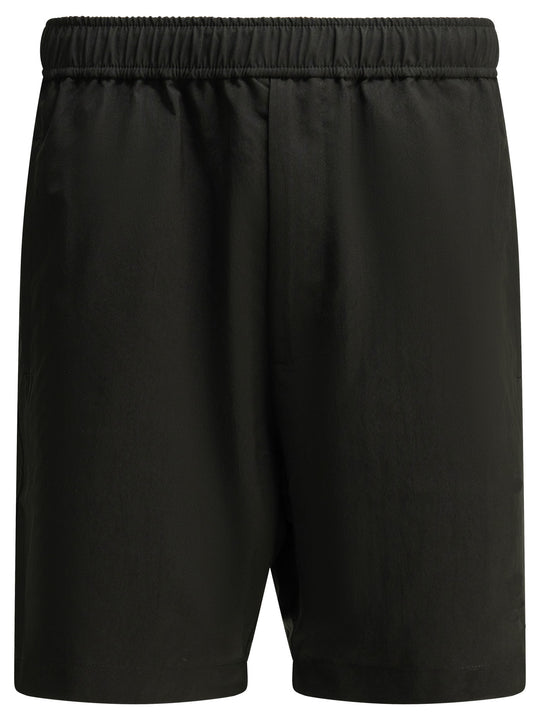 Short With Logo Shorts Black