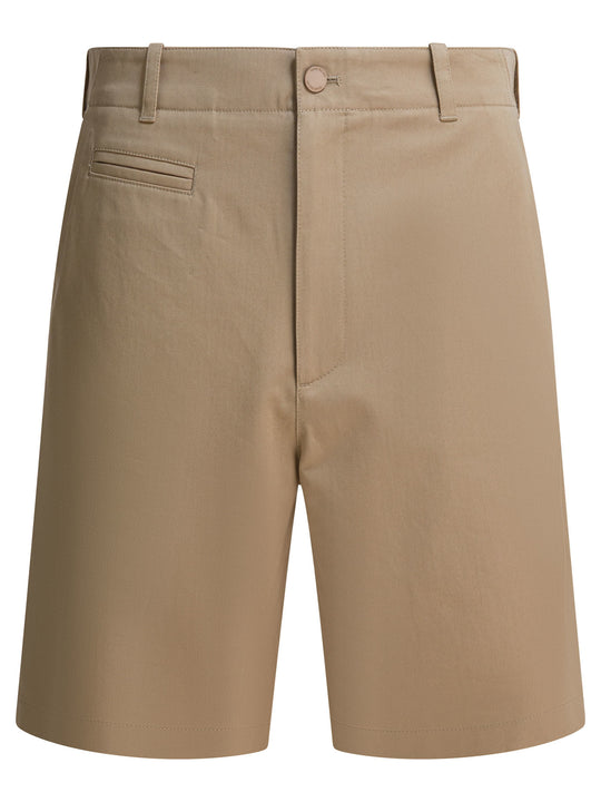 Cotton Chino Shorts Beige