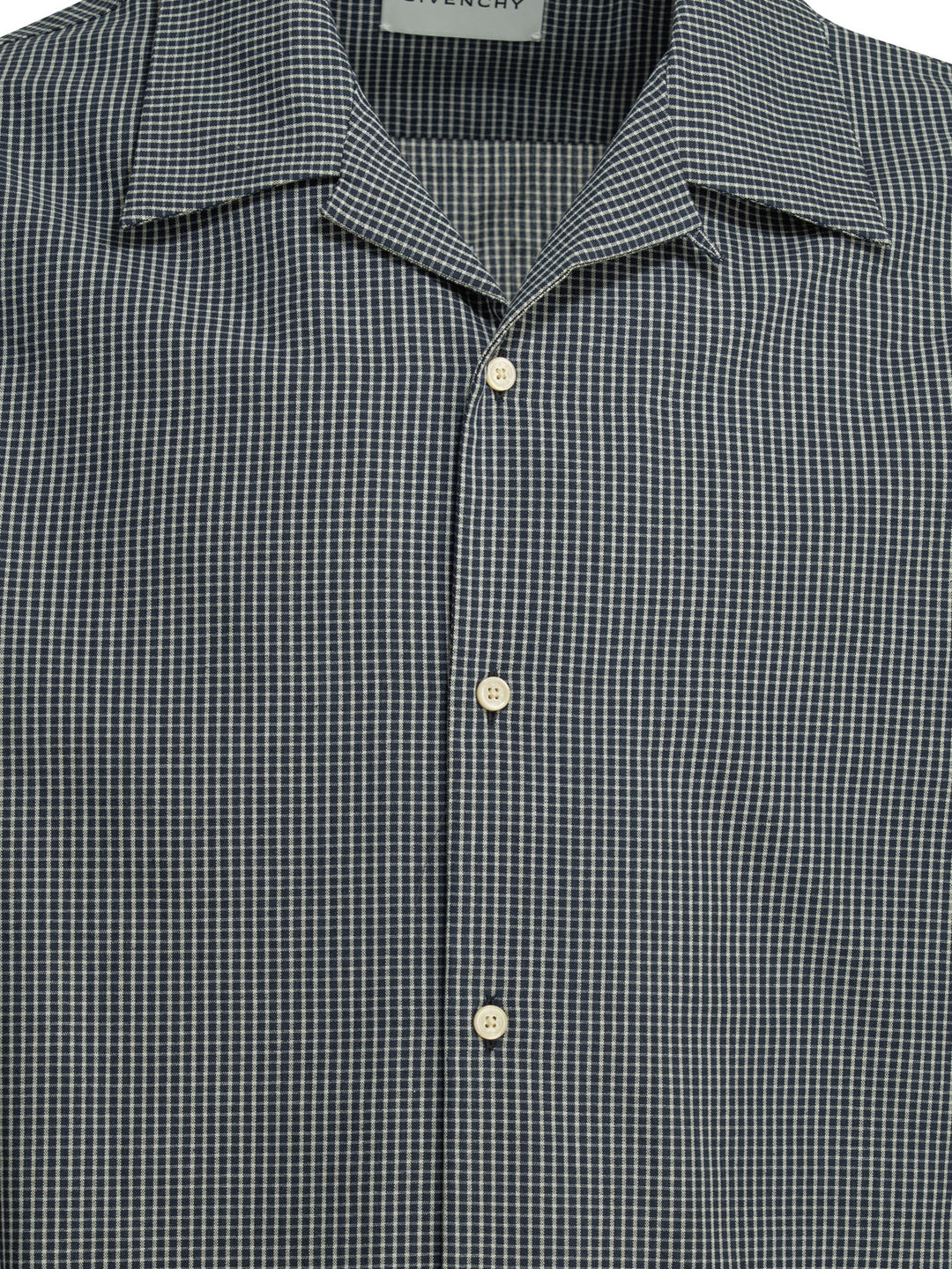 Givenchy Casual Shirt With Logo Shirts - Blue | db96ef61c7fc4370db53ec7053f3ca2e415477d7