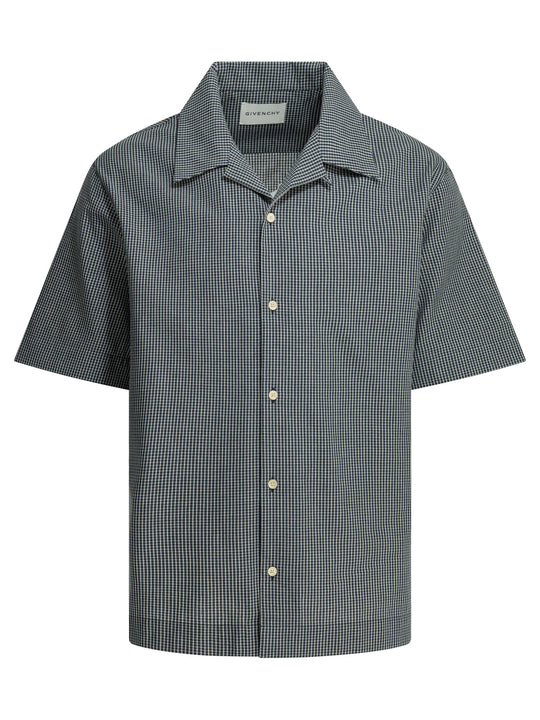 Casual Shirt With Logo Shirts Blue
