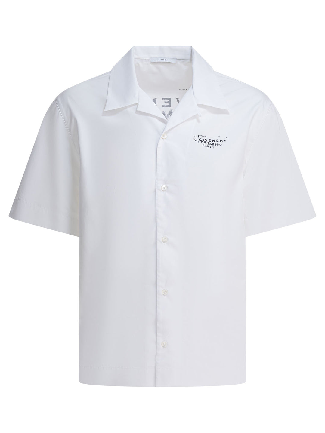 Givenchy Cotton Short-Sleeved Shirt Shirts - White | cc383563a757c0f4ca40e1fc7acfd7cef431adb5