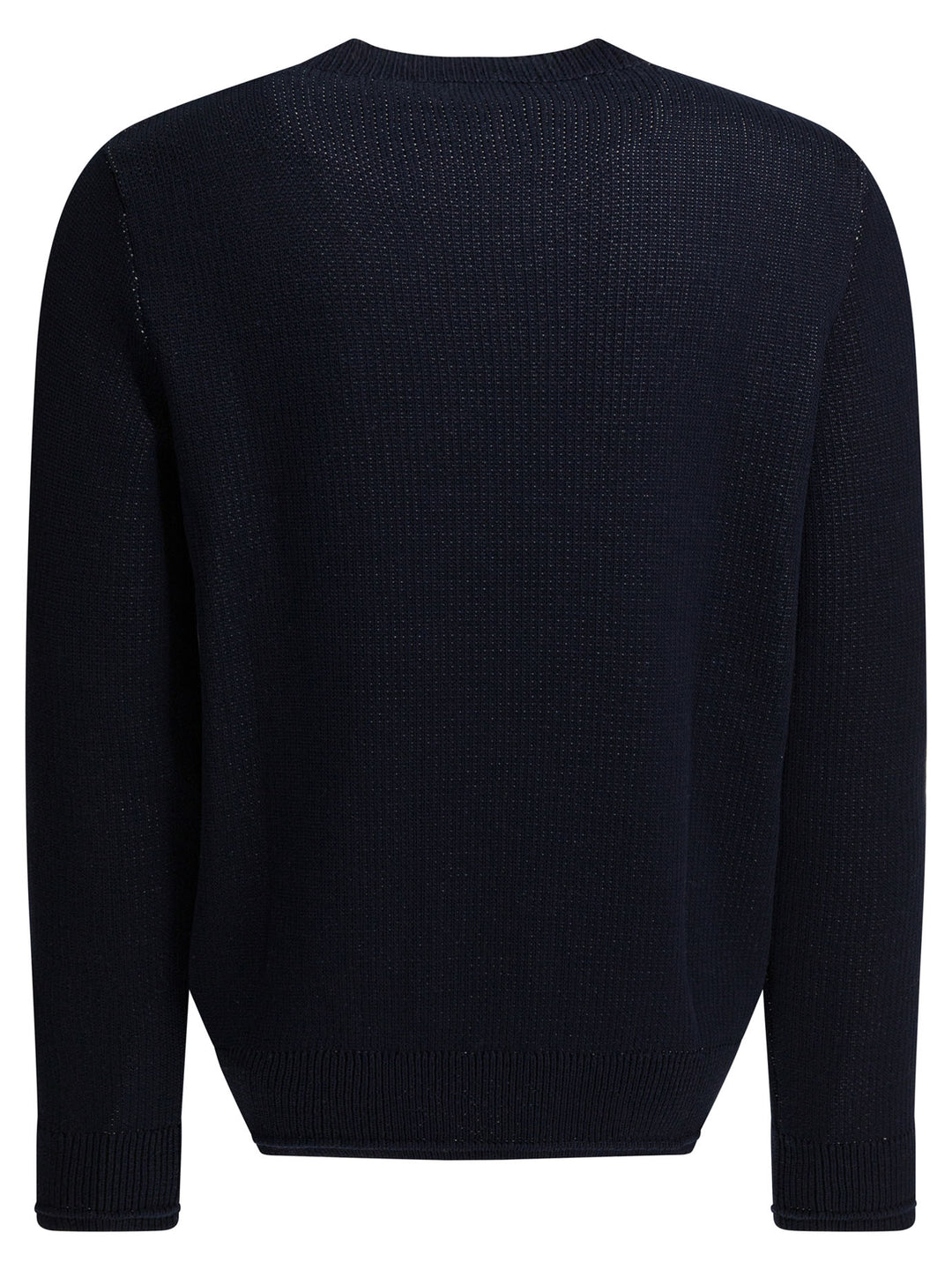 Givenchy Sweater With Embroidered Logo Knitwear - Blue | da6fa6e50a40b368f46258459434f7b72a26d5d0