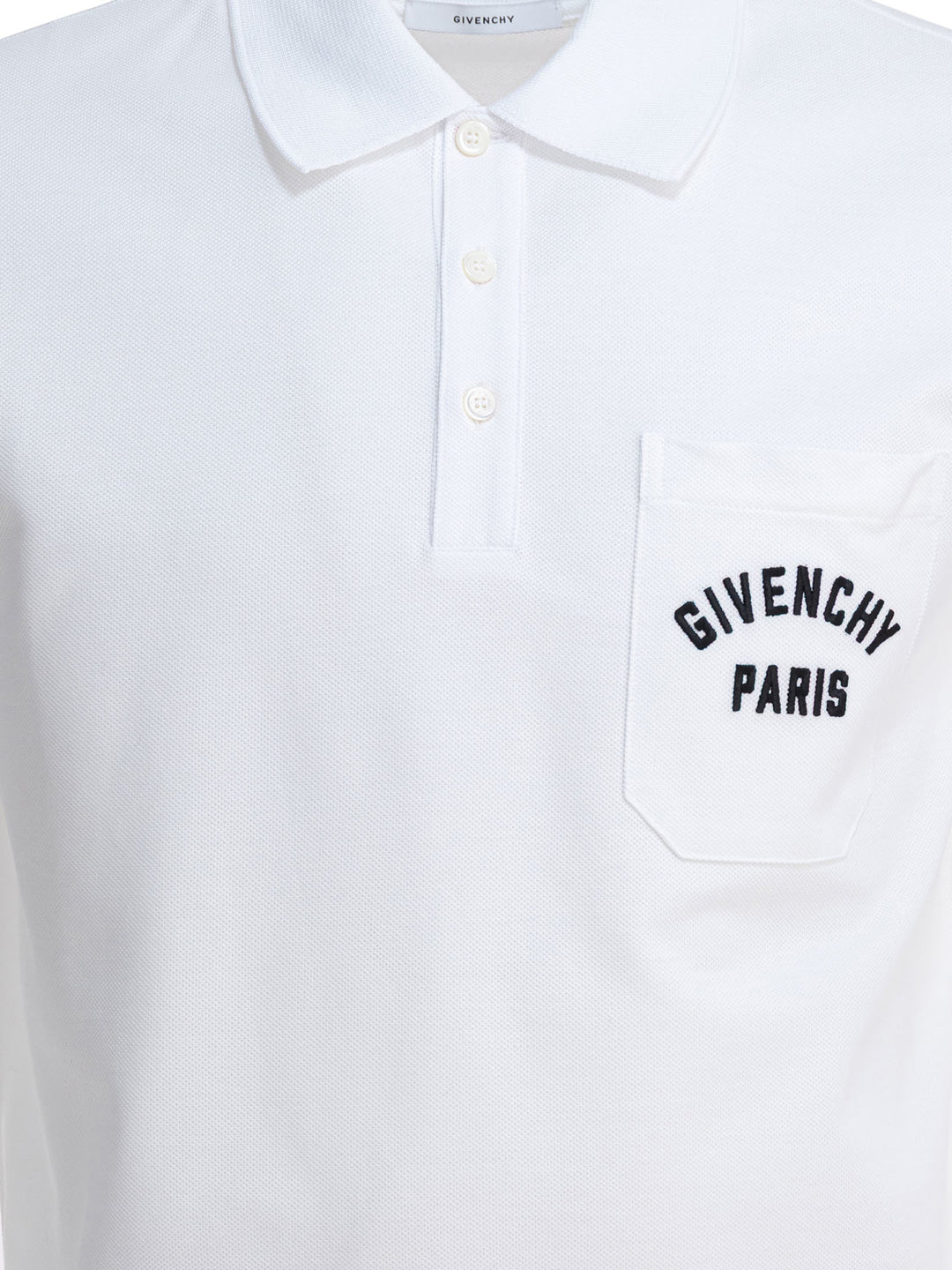 Givenchy Cotton Short-Sleeved Polo Shirt Polo shirts - White | a357cb7885bdc2ceba437d5ff3464da078031b09