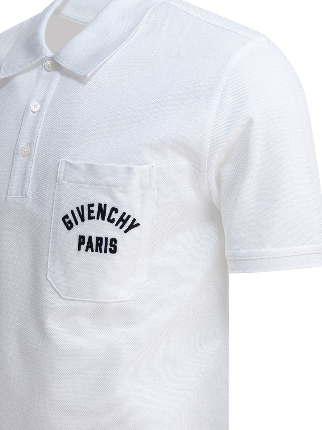 Givenchy Cotton Short-Sleeved Polo Shirt Polo shirts - White | 0f417c7c722d5ff299a6da4f454115b9887b573b