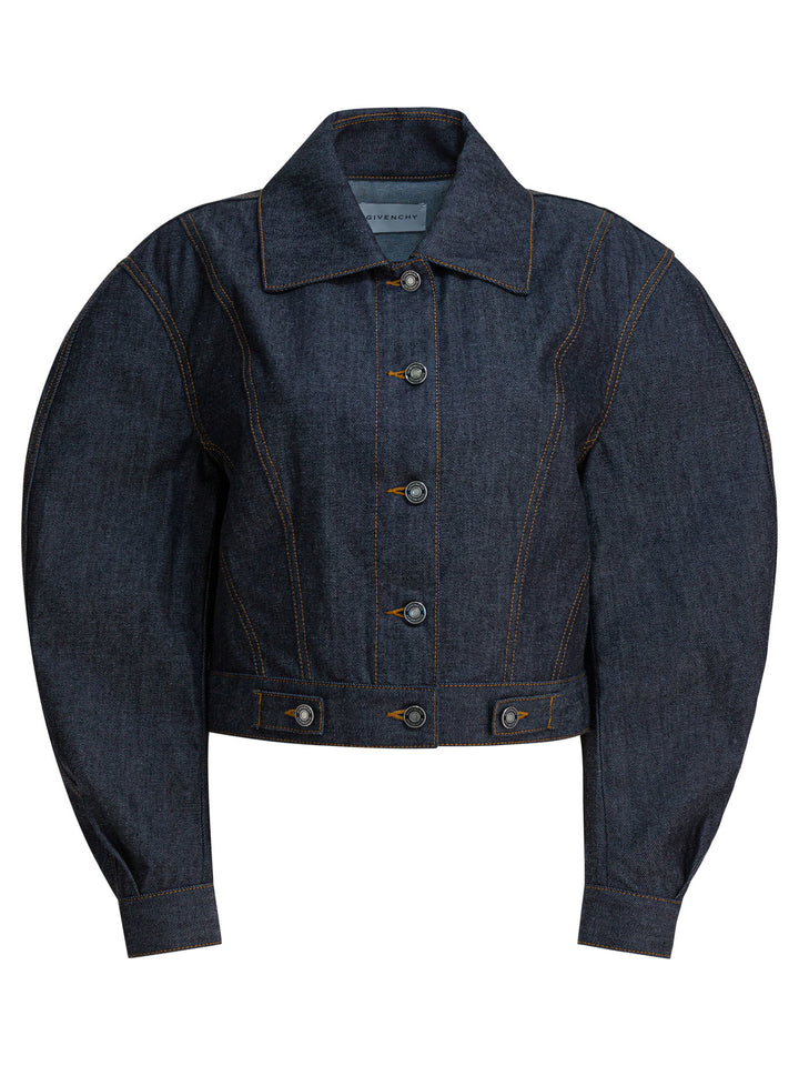 Givenchy Denim Jacket Jackets and Coats - Blue | 0ebed76602726c56c1bebbf57896878928f3edcb