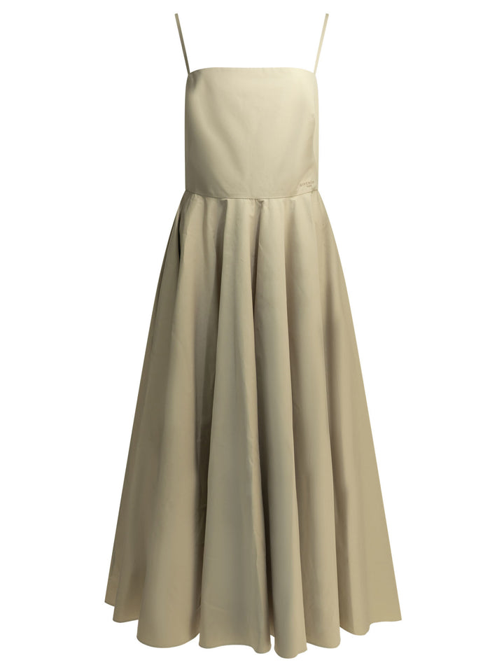Givenchy Long A-Line Dress Dresses - Beige | 20fc76514479ec3ff396ac7e6dff8a6d5857260d