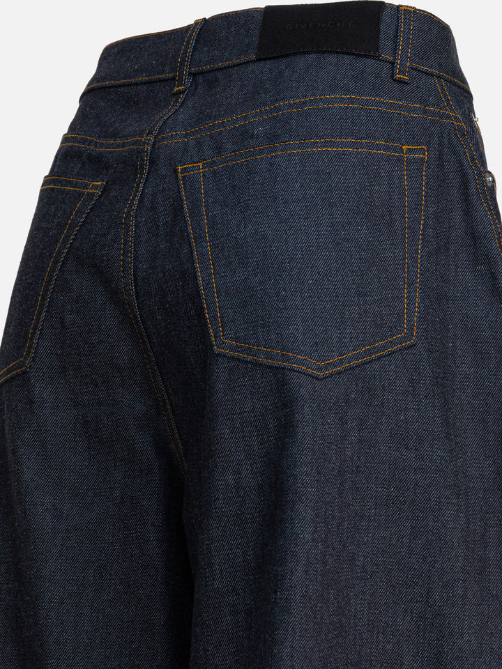 Givenchy Raw Cocoon Jeans - Blue | 534ac53f8c04a3ade4161e012beab3d7f3fb4be5