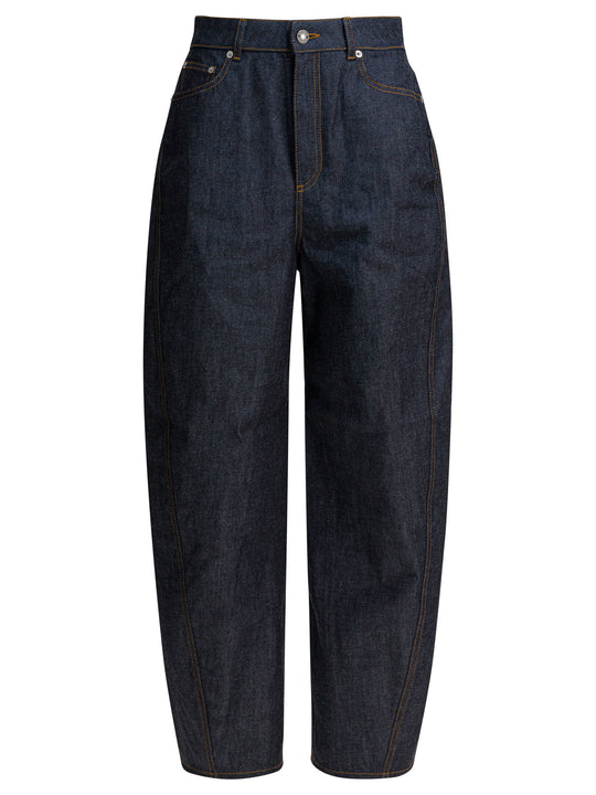 Raw Cocoon Jeans Blue