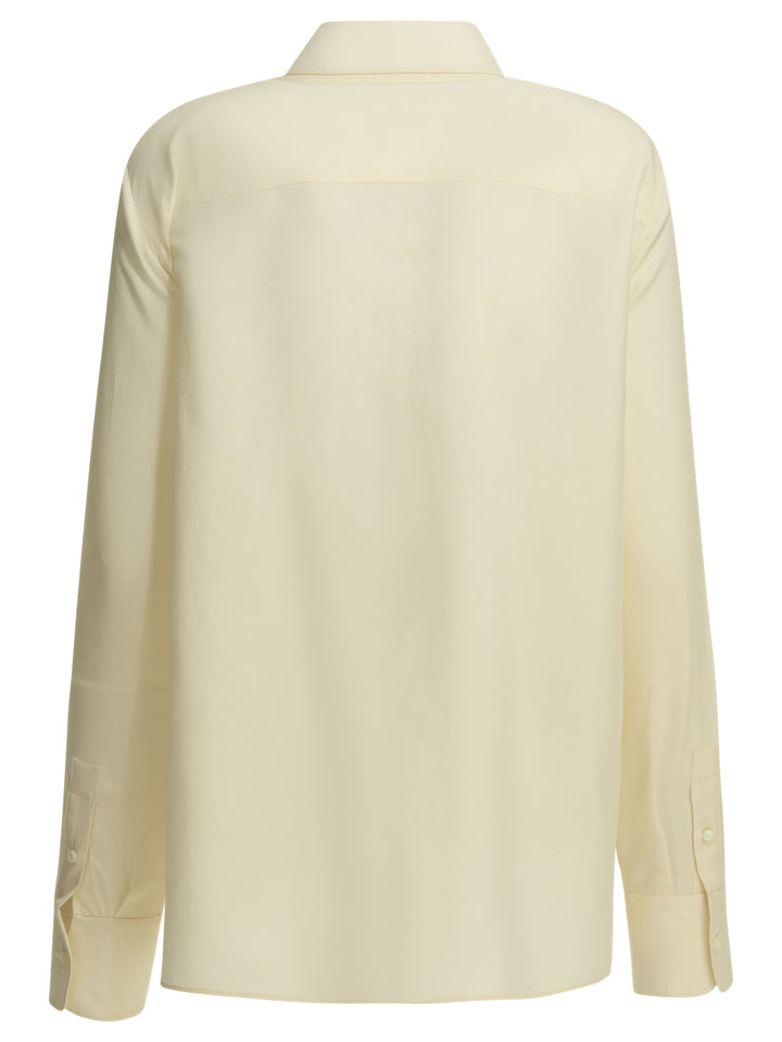 Givenchy Silk Blouse Shirts - Beige | 6e195b00ec44995616173e7b33f9defd8f6c4db1