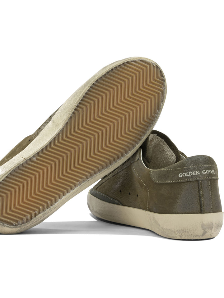 Golden Goose Super-Star Sneakers & Slip-On - Green | 60e0305ecd96bddc8b440ed868abb857e7dcb1a7