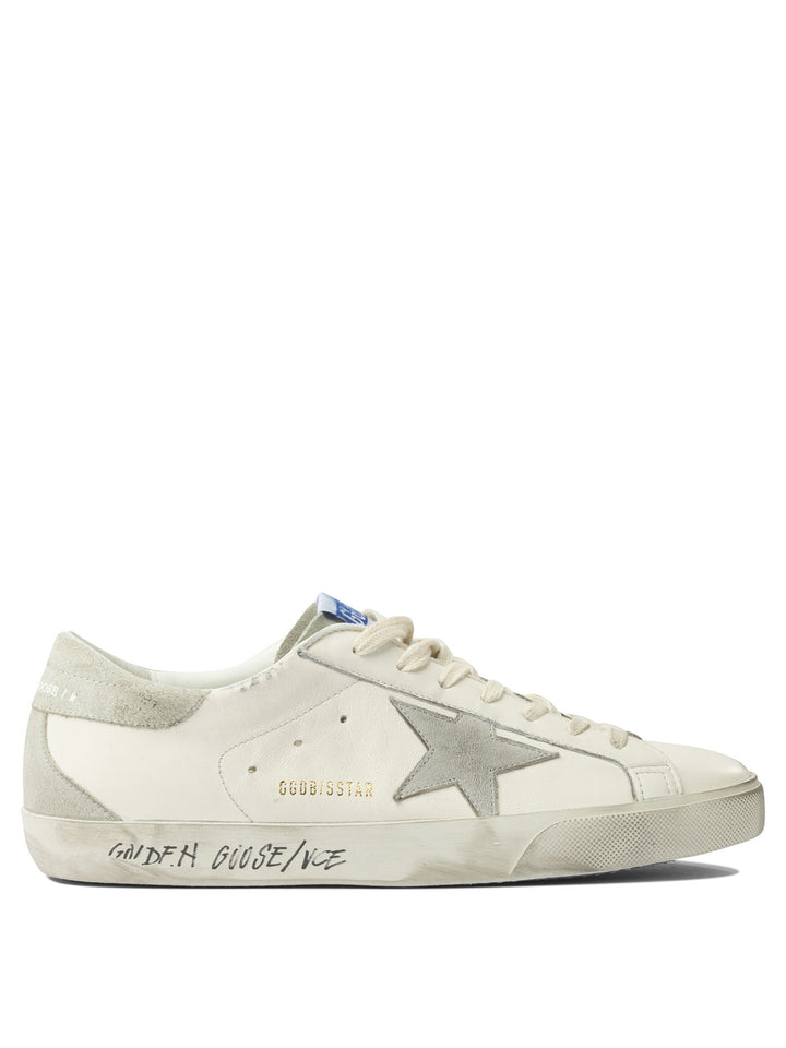 Golden Goose Super-Star Sneakers & Slip-On - White | 31798aeaa34e9777520a2c26e695ee9dfba33514