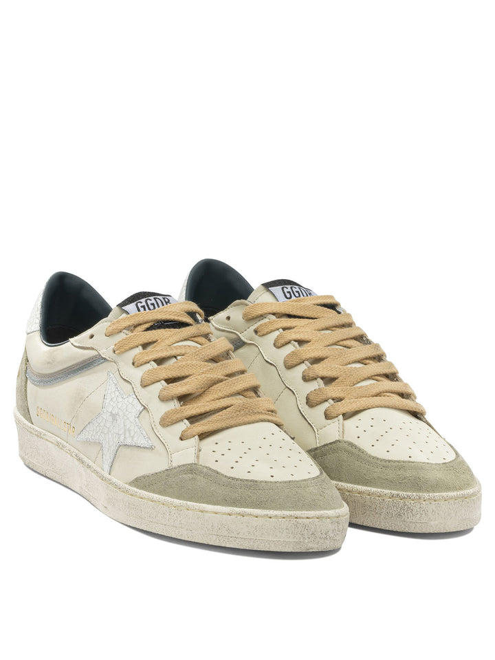 Golden Goose Ball Star Double Upper Sneakers & Slip-On - White | c908bf9e0be1c18ce546d3bf067cb59441daf597