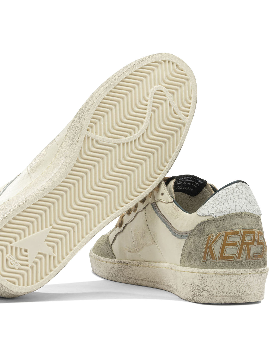 Golden Goose Ball Star Double Upper Sneakers & Slip-On - White | 22725c69a6c5dc0f453ae21e406b72fa96e851d2