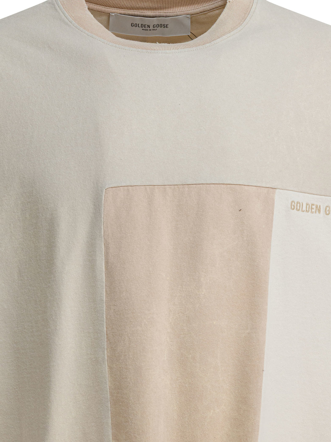 Golden Goose Irio T-shirts - Beige | fba2ffd957fa3002144e5d60226cbc708a9dce73