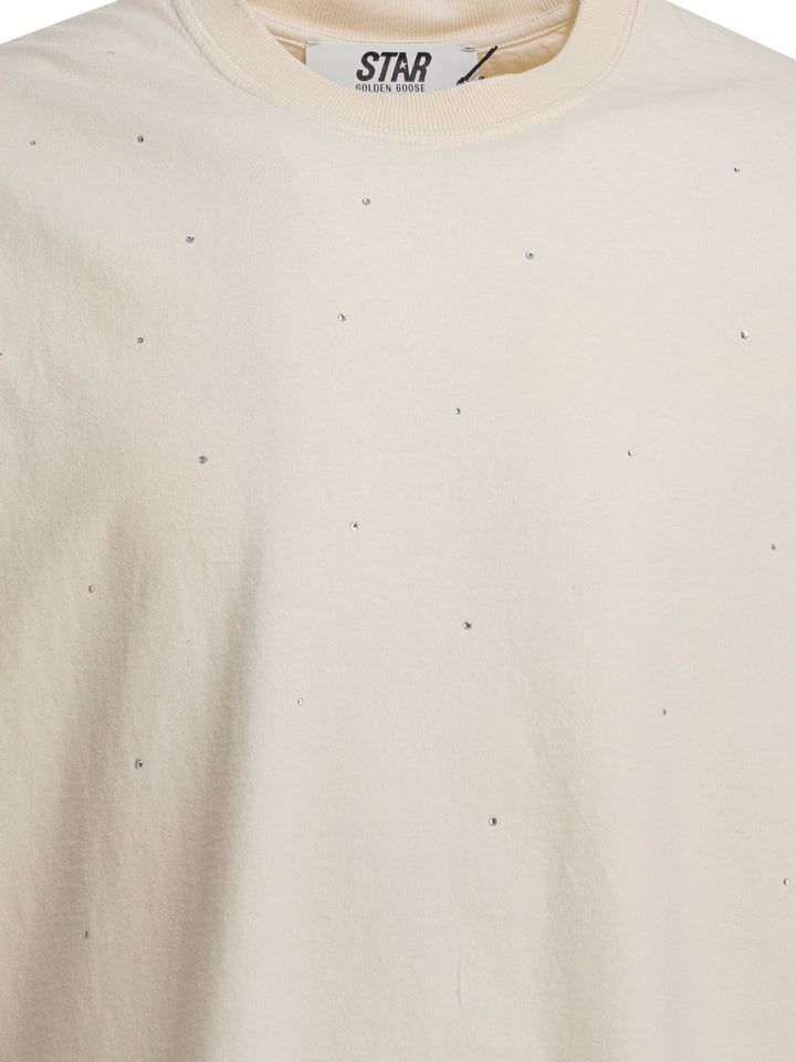 Golden Goose Star T-shirts - White | 851fd2bcd684b7dd2261bfebca24b15adfc006d0