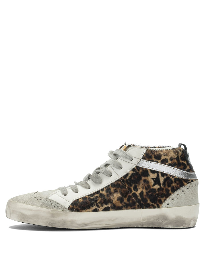 Golden Goose Mid Star Sneakers & Slip-On - Beige | 477352499baca94d255df87e55e75d30460cf337
