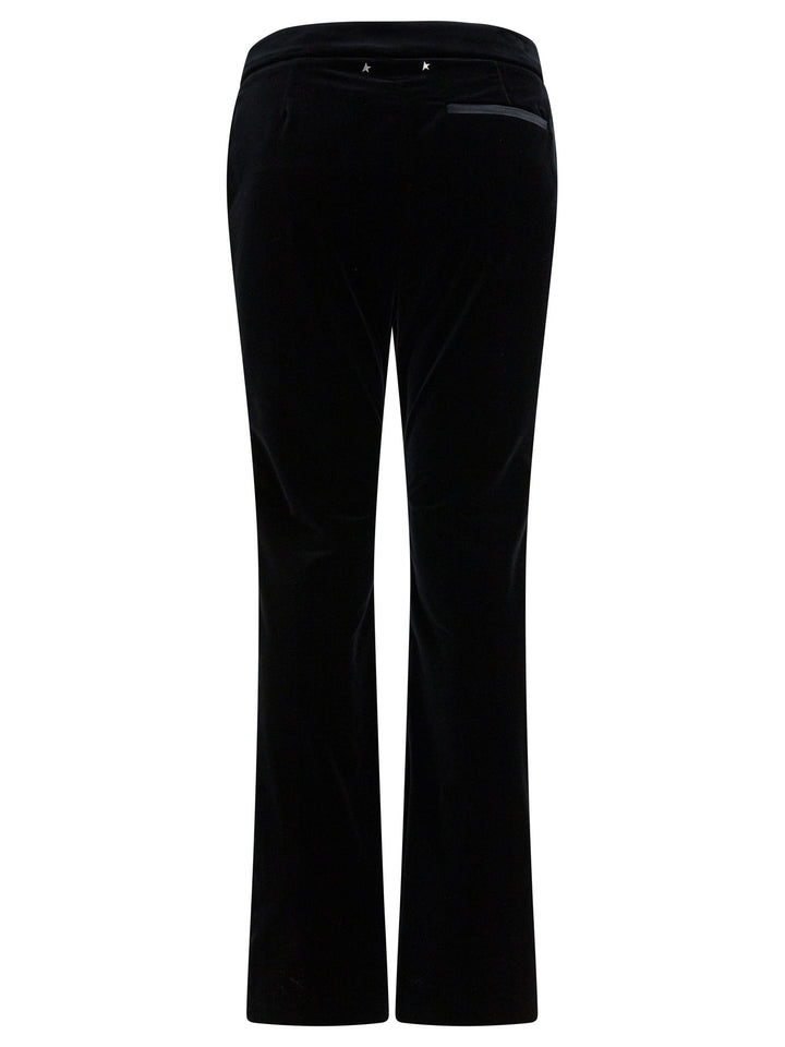 Golden Goose Velvet Pants Trousers - Black | f37d955bacd0fda2fa3eb2187fb135cdb014b21b