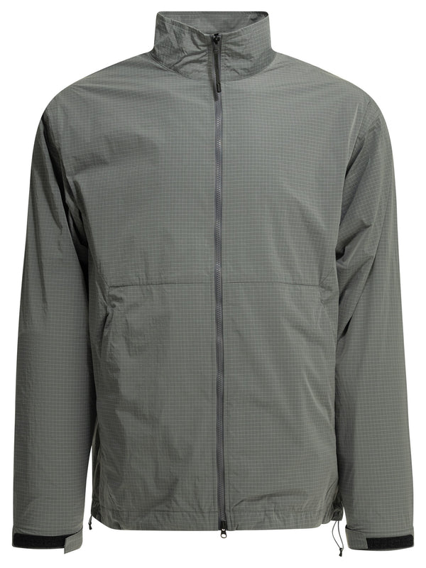 Dope Dyed Rip-Stop Jackets And Coats Grey