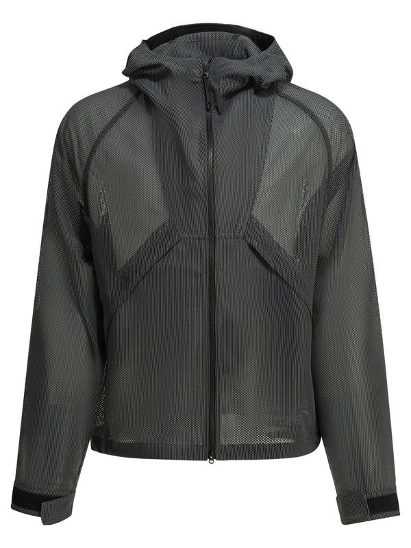 Tonalith Mesh Jackets And Coats Black