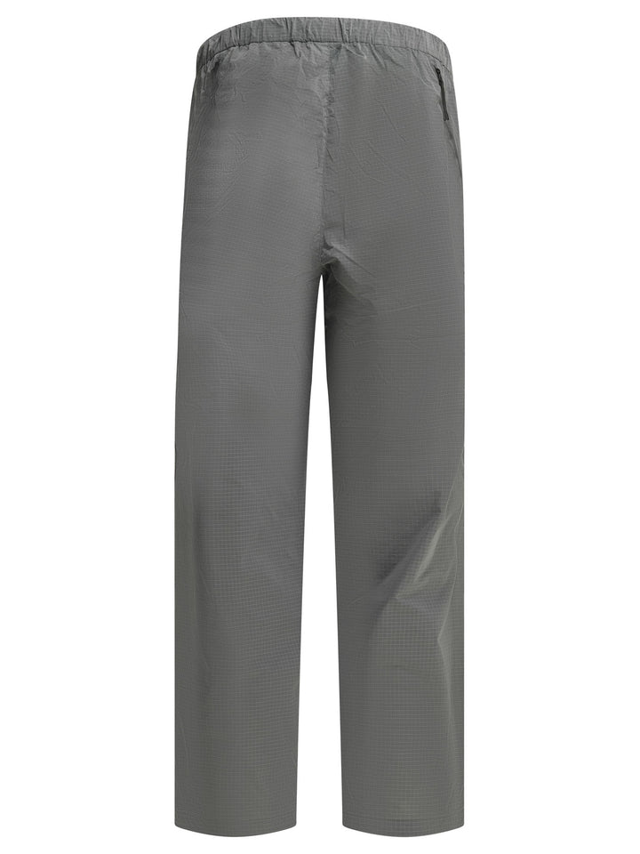 Goldwin Dope Dyed Rip-Stop Trousers - Grey | 947b460cb1b2a26ac1c8b52e862cb31aed7ee629