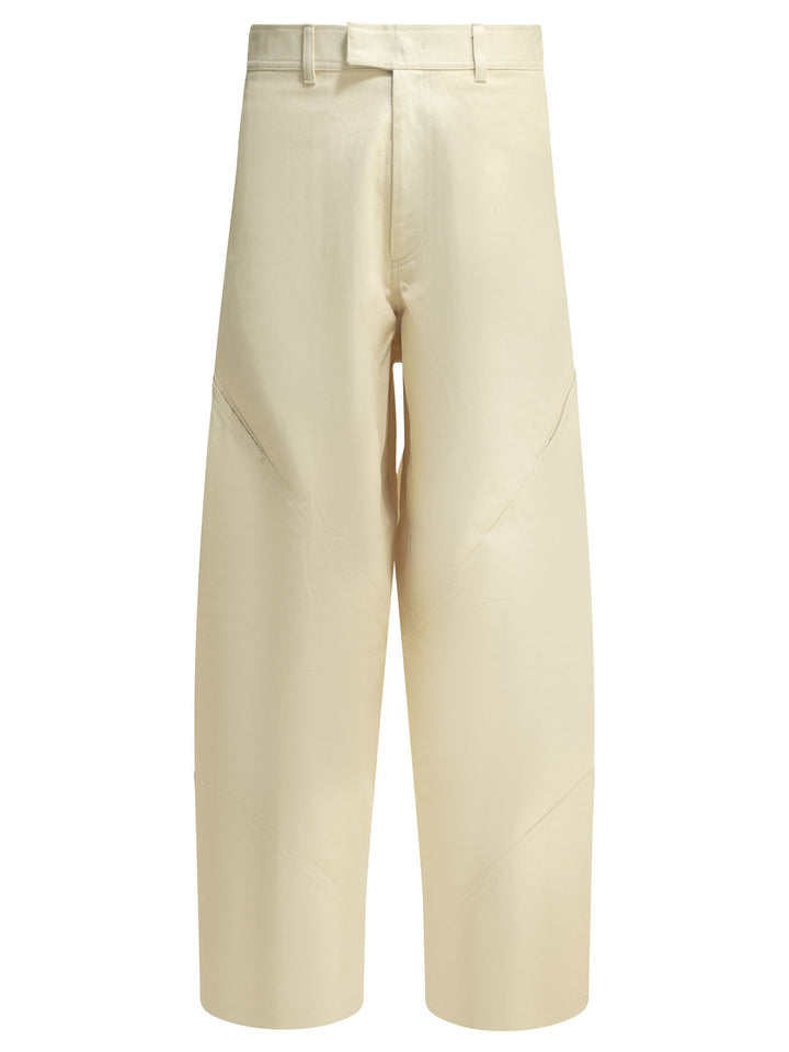 Goldwin 0 Helicoid Jeans - White | 8a79d50111f86233cd2cbaa2f869e416081446b4