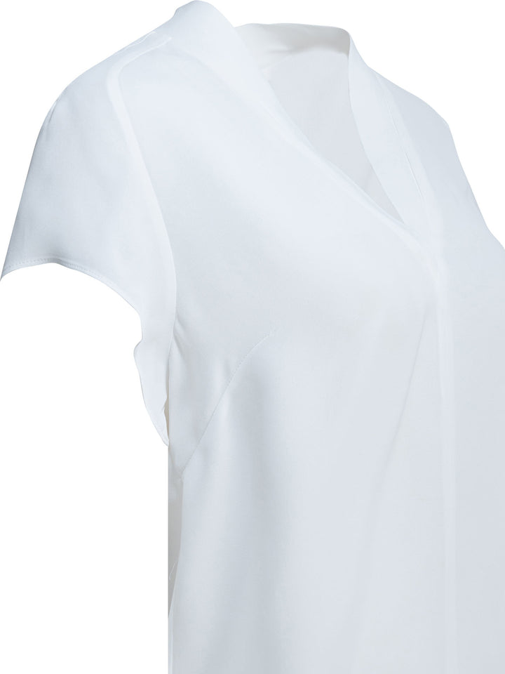 Herno Viscose Blouse Shirts - White | b5a3b7f849e078b96324bc57ca4f594bd447100c