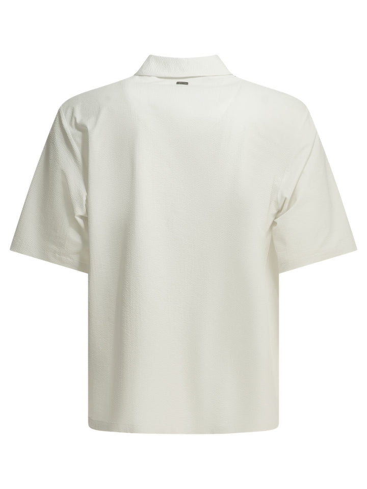 Herno Casual Short-Sleeved Shirt Shirts - White | 90500af25b2abb21d82df551ecabe61fea61ad1b