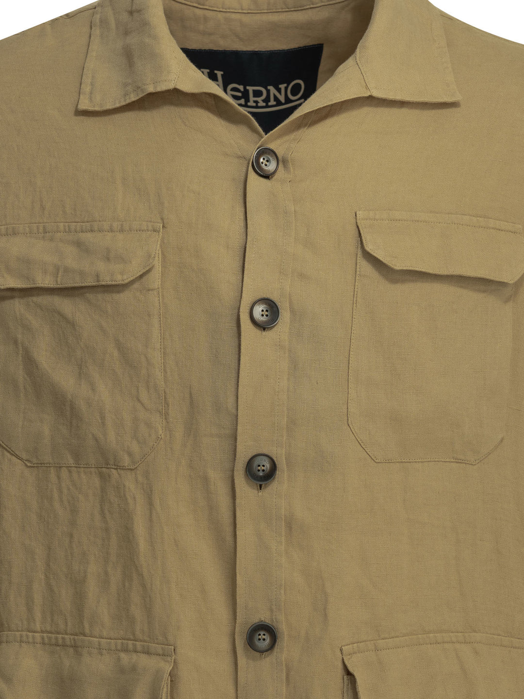 Herno Field Jacket Jackets and Coats - Beige | 75c4990ba65ce0c2fecf3f8bd857a8e0b534ecc8