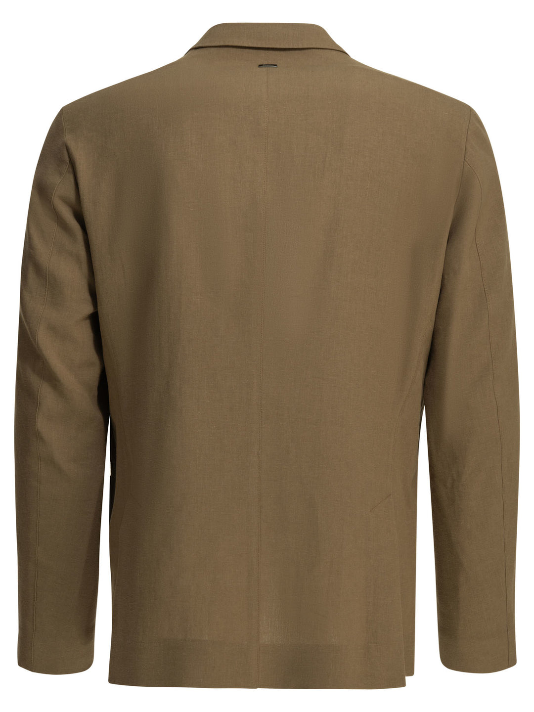 Herno Linen Blazer Jackets and Coats - Brown | 0cce8dc2e9fe1e57aada994b2d8ea5283af77d63