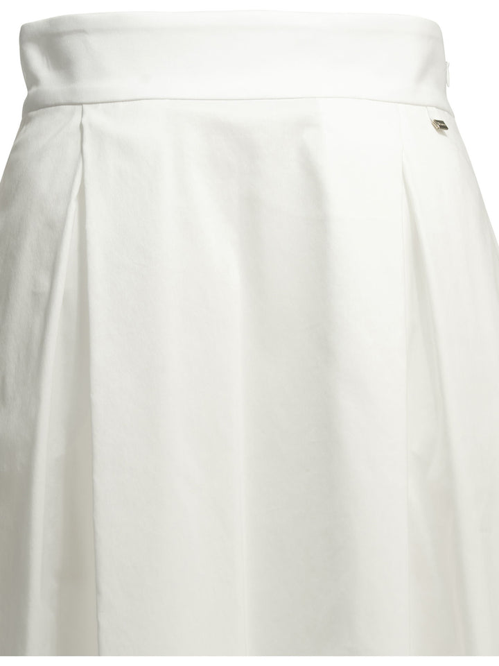 Herno A-Line Midi Skirt Skirts - White | 1c30f825f88de0dad83ac782cbed4490eed5d5f4