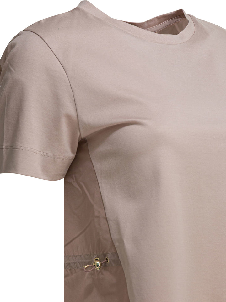 Herno Crew-Neck T-Shirt T-shirts - Pink | 55deeebaee66f9f560a1f3e5b5afe5e4e5ee9f2a