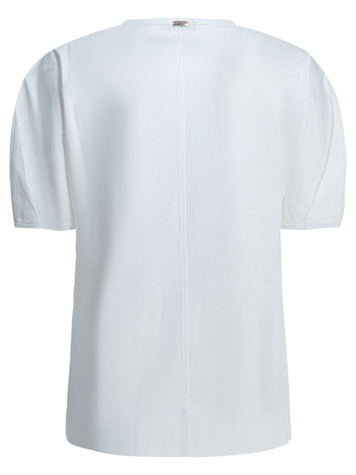 Herno Crew-Neck T-Shirt T-shirts - White | 1d22934c7f7a468de82c699b5331486aeed16009