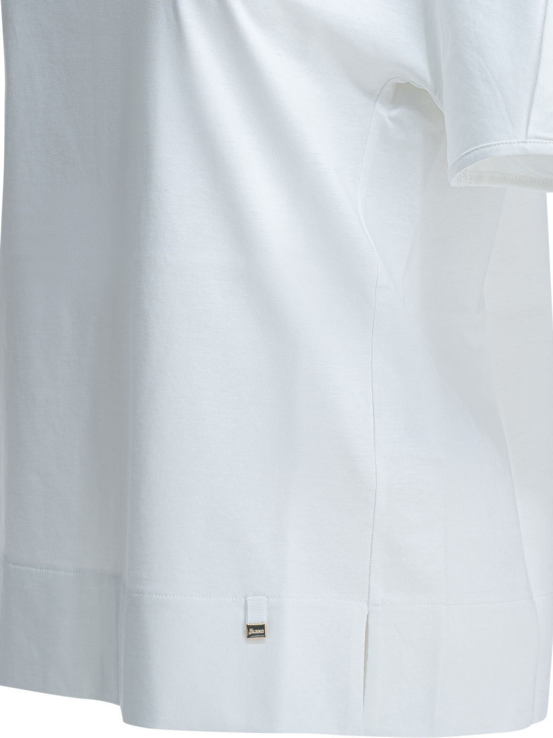 Herno Crew-Neck T-Shirt T-shirts - White | b87f9b63d739d4b3dd7fea6632bd8ab760932188