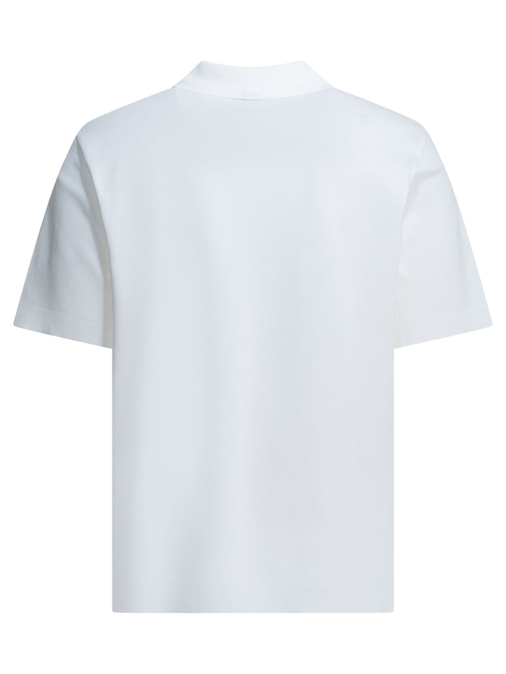 Herno Polo Shirt Without Buttons Polo shirts - White | 12b13731a8d50c313231d495d97a0ec2a77f775d