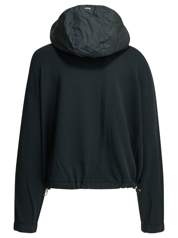 Herno Hoodie Sweatshirts - Blue | 2776d6c11245de6fc0c8e1c03ebd7a6347ec11b6