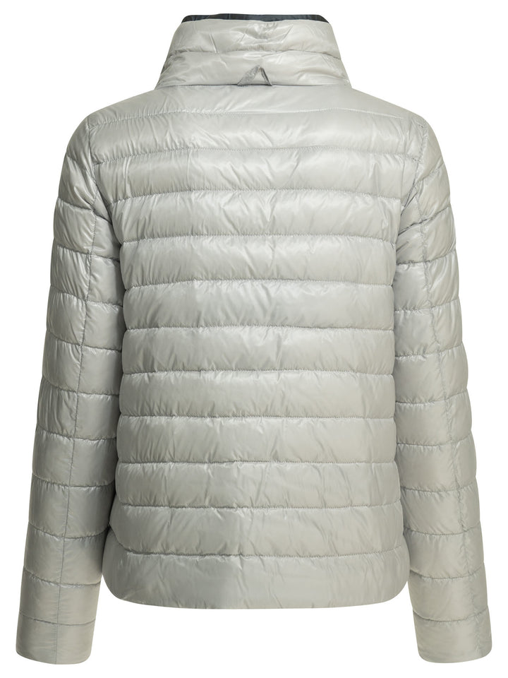 Herno Reversible Short Down Jacket Jackets and Coats - Blue | 30be510f57d47ea088be0fbb415deeaad9a567e9