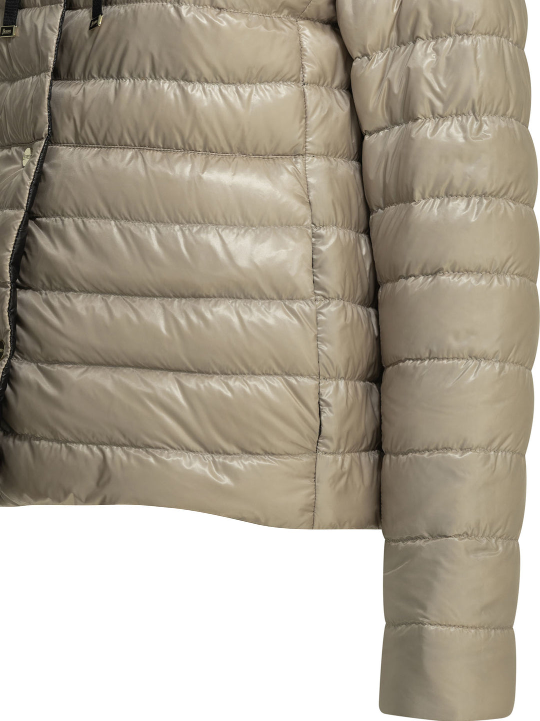 Herno Reversible Short Down Jacket Jackets and Coats - Black | 49d89cdac89cd7ea02cad9ae9355911efce297af