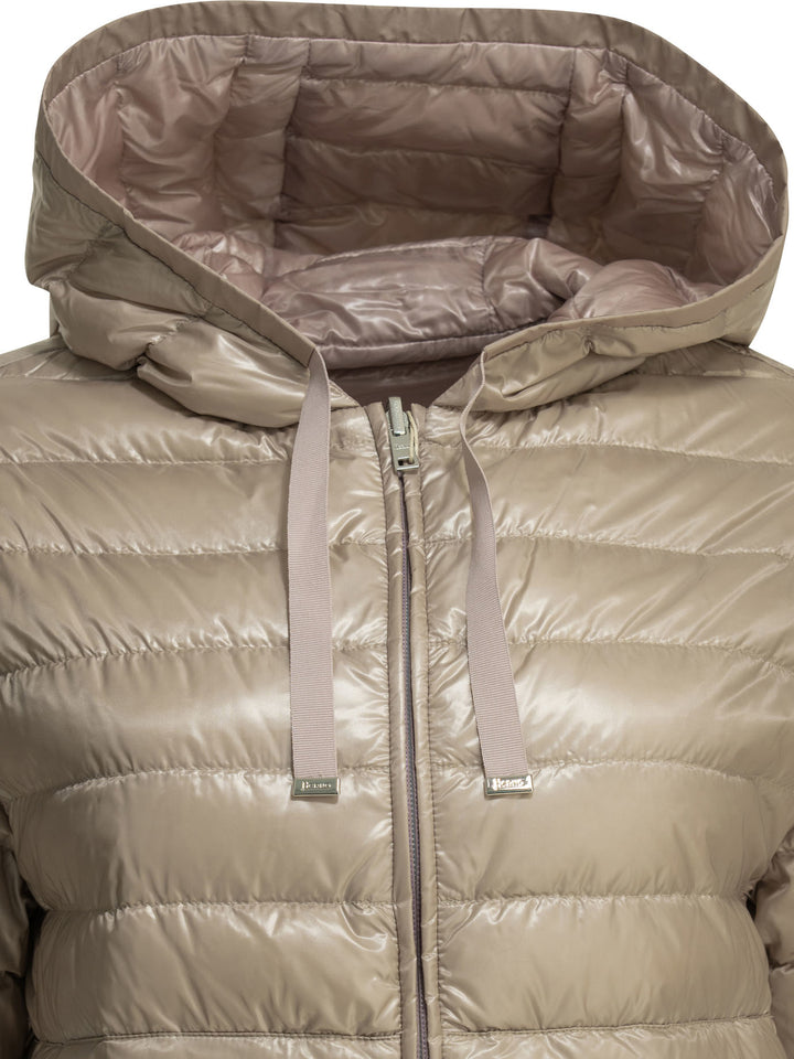 Herno Reversible Short Down Jacket Jackets and Coats - Pink | 77b012edfc70f4637541cac3da6ebd8d94dddfc1